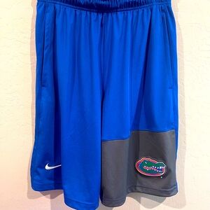 Nike Blue and Gray Athletic Shorts